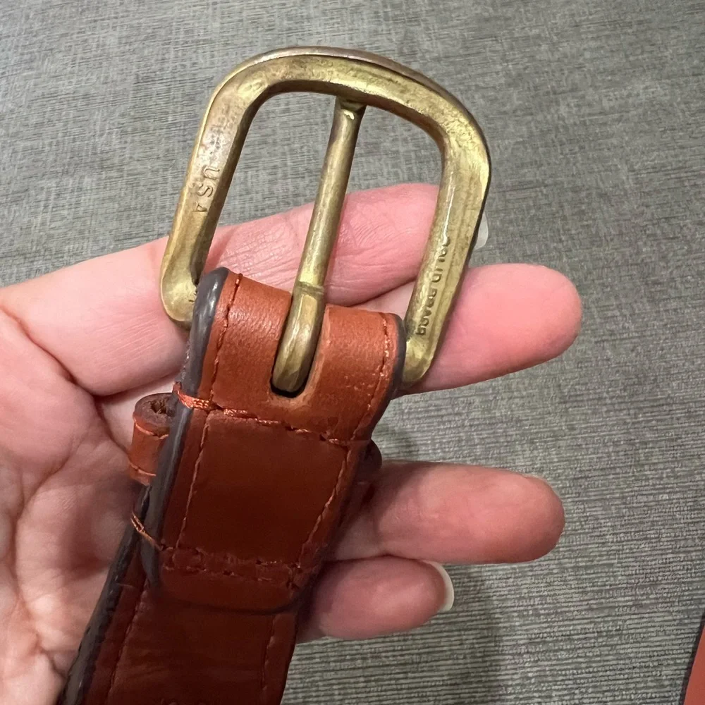Smathers & Branson hand stitched